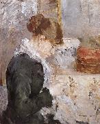 Berthe Morisot Sewing girl